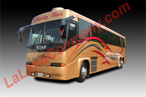 Los Angeles party bus fleet