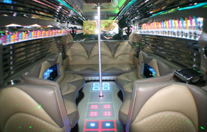 los angeles 45 pass. party bus