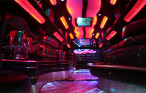 Los Angeles Hummer H2 party bus
