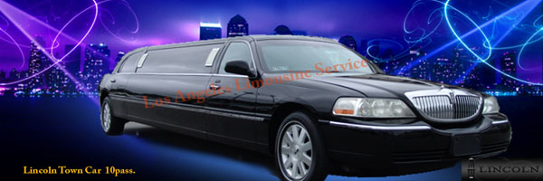 los angeles lincoln limo, 10 pass. limo in los angeles