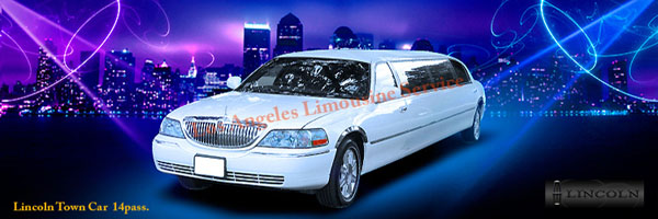 14 pass. limo los angeles