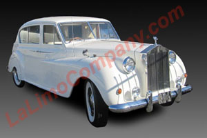 Los Angeles wedding rolls royce